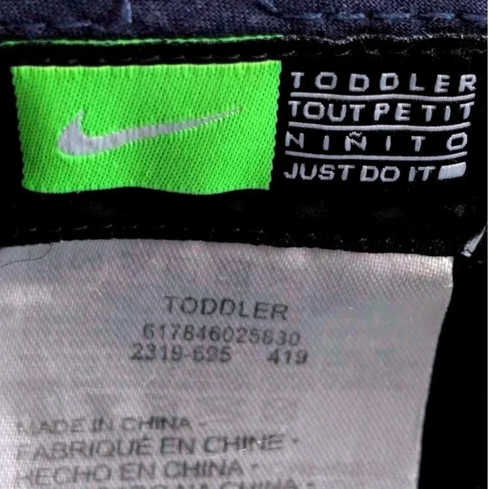 Nike ~ TODDLER ~ Navy ~ Blue Baseball Hat‎ ~ Adjustable/Embroidered Logo/Clean